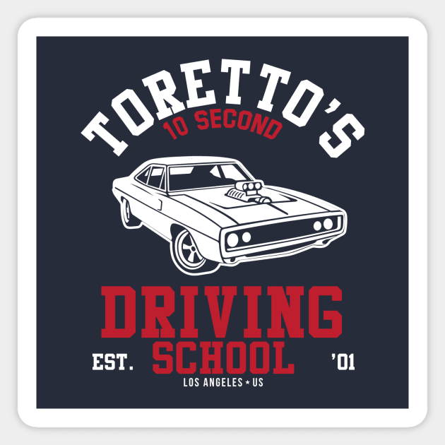 Fast And the Furious Torettos Driving School Sticker by Rebus28